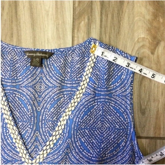 Tommy Bahama Sleeveless Top Large - Picture 5 of 7